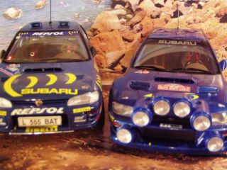 !Rally modely: Subaru Impreza 555
