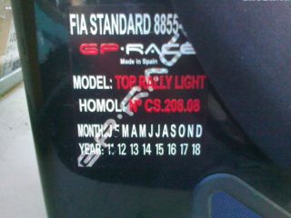 !Zvodn sedaky GP-RACE Light .