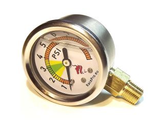 Ukazatel tlaku paliva manometr tlakomr 1-10 PSI