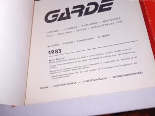 !2x katalog náhradních dílů Škoda Garde