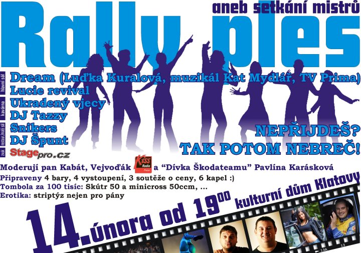 9. Rally ples ŠKODAteam-plakat