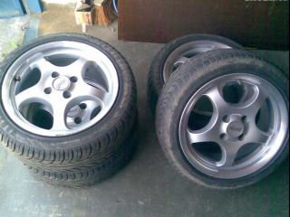 !ALU kola 4x100, 7Jx15 et35