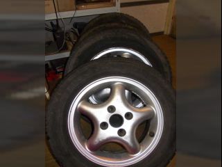 !Alu kola 13" 4x100 Favorit-Felicie se zimnm obut