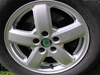 !Alu kola 15 Triton koda Octavia +pneu 195/65 R15,