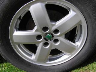 !Alu kola 15 Triton koda Octavia +pneu 195/65 R15,