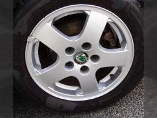 !Alu kola R14 orig.koda Fabia+pneu 185/60 R14-6mm