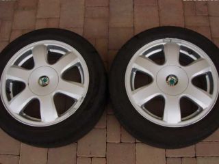 !Alu kola R15 orig.koda Fabia+pneu 195/50 R15