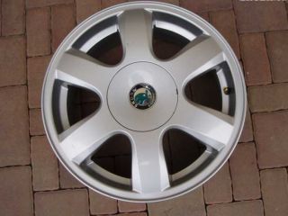 !Alu kola R15 orig.koda Fabia+pneu 195/50 R15