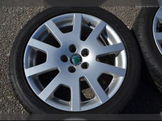 !Alu kola R16 orig.Škoda Fabia RS+nové pneu 205/45R