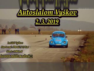 !Autoslalom Vykov 2.3.2019