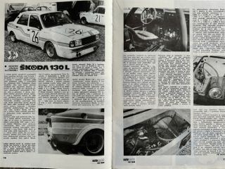 !asopis Automobil 12 / 1985 - zvodn koda 130 L
