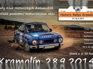 !IV.Historic Rallye Kramolín 28.9.2014