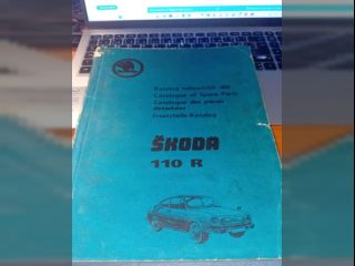 !Katalog náhradních dílů Škoda 110 R - 1974-1975