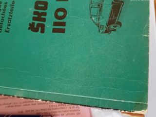 !Katalog náhradních dílů Škoda 110 R 1974-1975