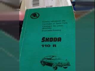 !Katalog náhradních dílů Škoda 110 R 1974-1975