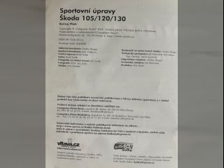 !Kniha - Sportovní úpravy Škoda 105 / 120 / 130