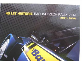 !Kniha "40let historie Barum Rally Zln "