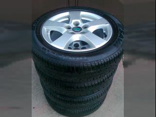 !Kompletn sada letnch kol koda Fabia 14"