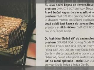 !Koupm psluenstv pro koda Felicia a Octavia