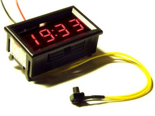 !LED digitln hodiny do panelu
