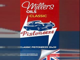 !Millers Oils Classic Pistoneeze 20w50