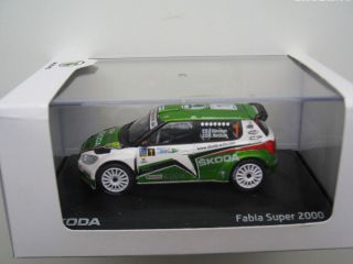 !Model KODA Fabia S2000 Abrex 1:43