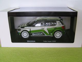 !Model KODA Fabia S 2000 Abrex 1:18