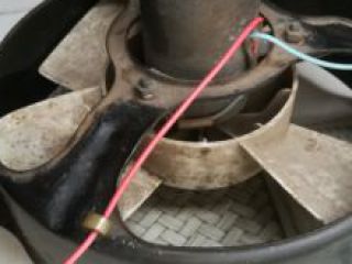 !Motorek vtrku chladie s drkem koda 105,120