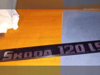 !Nápis Škoda 120 LS
