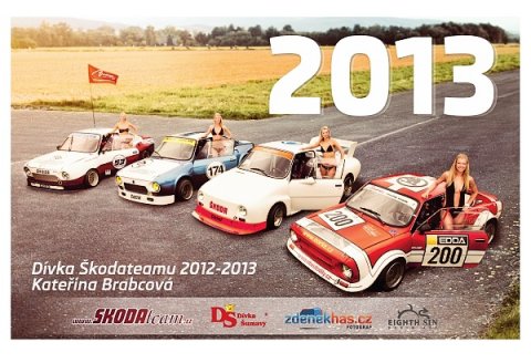 Nástěnný kalendář Škoda 2013-000-titulka