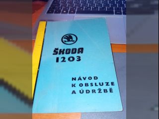 !Návod k obsluze Škoda 1203 - 1974 - V. vyd.