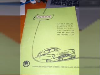 !Návod k obsluze Škoda 440 a 445