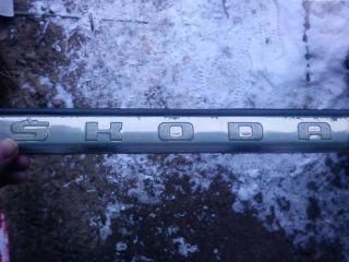 !Osvetlenie spz s napisom skoda