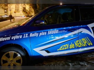 !Po stopch Fabie z Rally plesu 2018