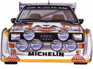 !Rally modely: Audi Quattro rally