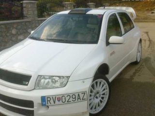 !SKODA FABIA RS,optik FABIA WRC EVOII