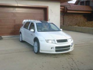 !SKODA FABIA RS,optik FABIA WRC EVOII