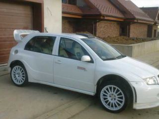 !SKODA FABIA RS,optik FABIA WRC EVOII