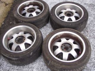 !Sada alu kol 7JxR15 s lmcem, 4x100 + pneu 195/50
