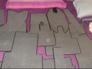 !�koda 110R - nov� koberce do interi�ru