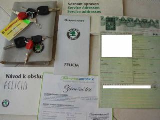 !koda Felicia Pickup 1.9D, r.2001,pkn, nov STK