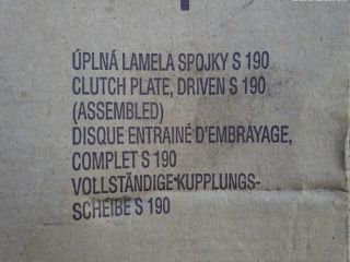 !Spojkov lamela - nepouit