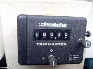 !Tripmaster Halda.