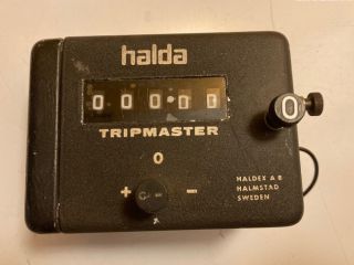 !Tripmaster a Speedpilot Halda