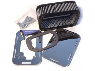 !Vzduchov� filtr 65mm Weber DGV, DGAV,DGEV hranat� - spony