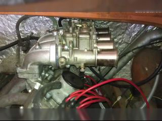 !Weber 45 DCOE + slcovan sn pes hlavu
