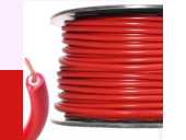 Zapalovací kabel červený 7mm měděné jádro