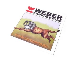 Samolepka Weber s gepardem