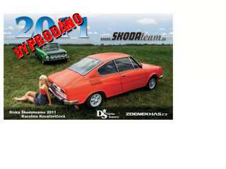 Kalendář Škoda 2011 nástěnný